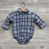 Plaid Button Up Shirt 6M