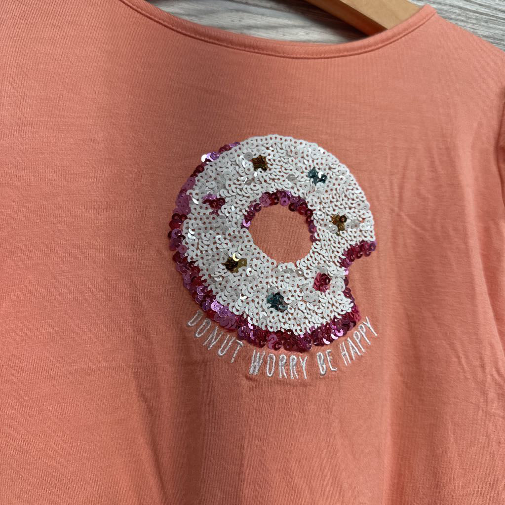 Viscose Ruffle Sleeve Shirt Donut 4-5