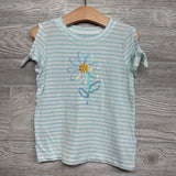 Viscose Ruffle Sleeve Sequin Flower 4-5