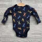 LS Bodysuit Skeletons 3-6M