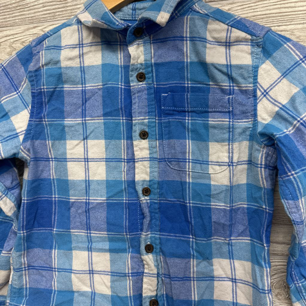 Plaid Button Up Shirt 6-7