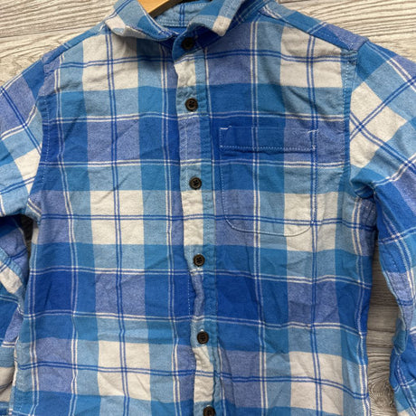 Plaid Button Up Shirt 6-7