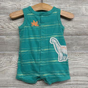 Tank Shorty Romper Dinosaur 3M
