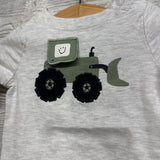 LS Bodysuit Tractor 0-3M