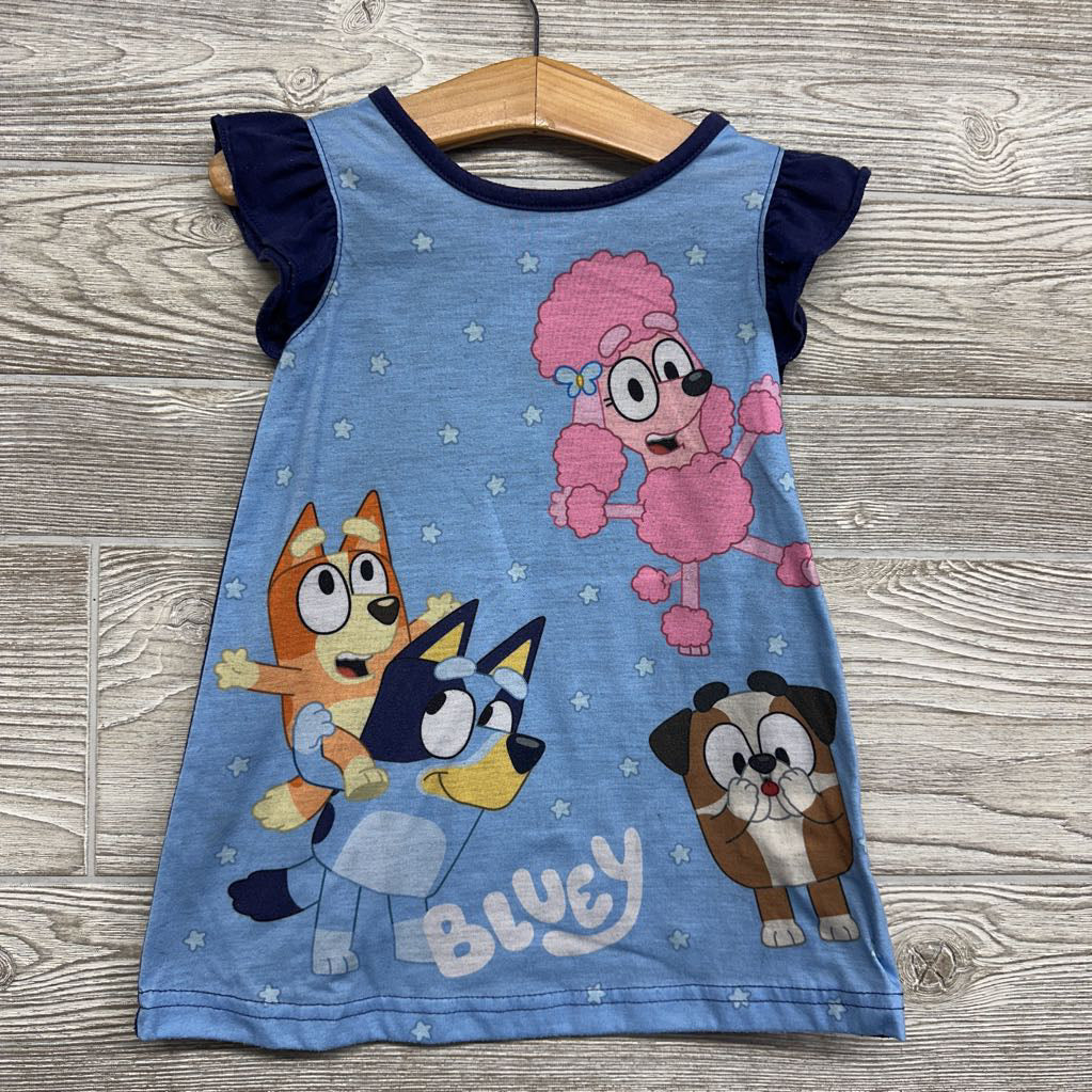 Flutter Sleeve Pj Gown Character 2t