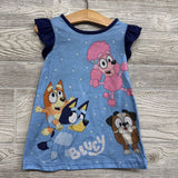 Flutter Sleeve Pj Gown Character 2t