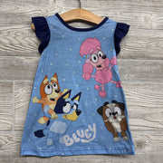 Flutter Sleeve Pj Gown Character 2t