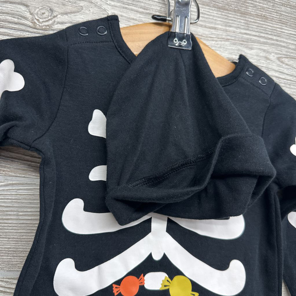 Outfit Skeleton W/ Hat 9M