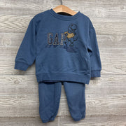 Crewneck Dinosaur & Jogger Sweatpants 3T