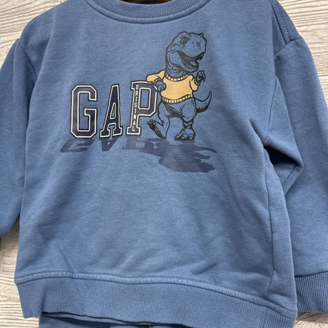 Crewneck Dinosaur & Jogger Sweatpants 3T