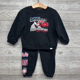 Crewneck Lightning McQueen Light A Flash & Jogger Sweatpants 3