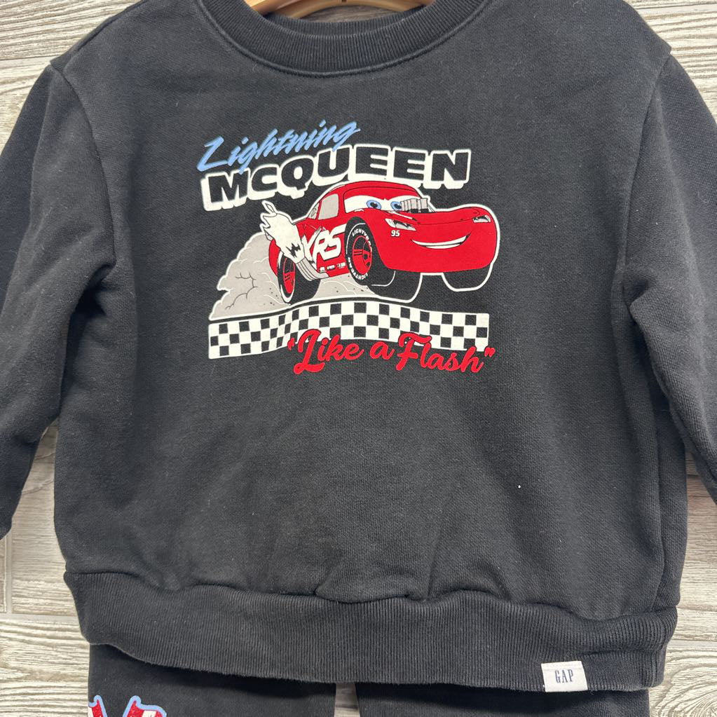 Crewneck Lightning McQueen Light A Flash & Jogger Sweatpants 3