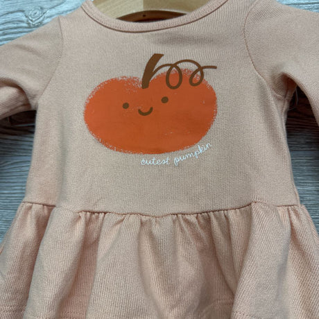 LS Hacci Peplum Shirt Cutest Pumpkin & Flare Pants Pumpkins 0-3M