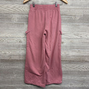 French Terry Wide Leg Cargo Pants 10