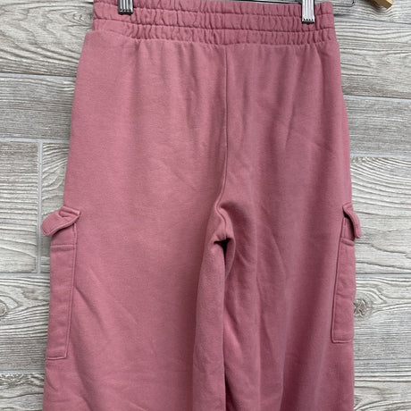 French Terry Wide Leg Cargo Pants 10