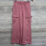 French Terry Wide Leg Cargo Pants 10