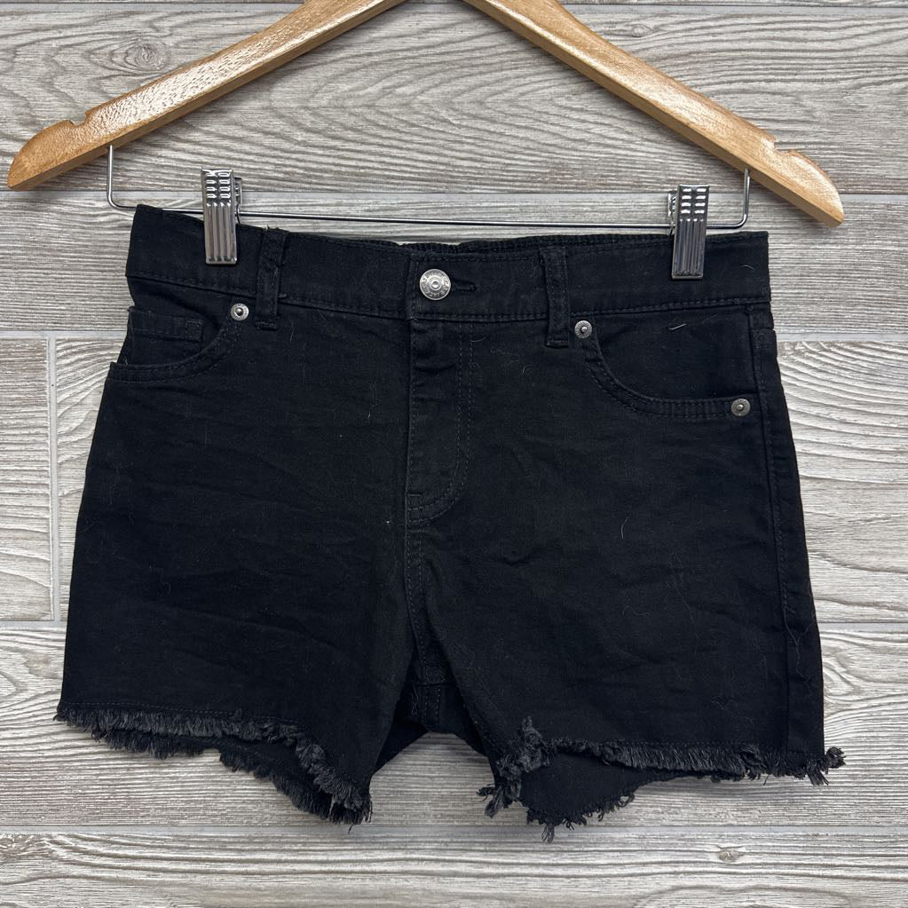 Denim Shorts Frayed 10-12