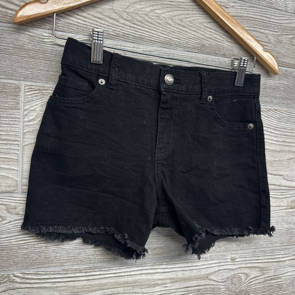 Denim Shorts Frayed 10-12