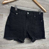 Denim Shorts Frayed 10-12