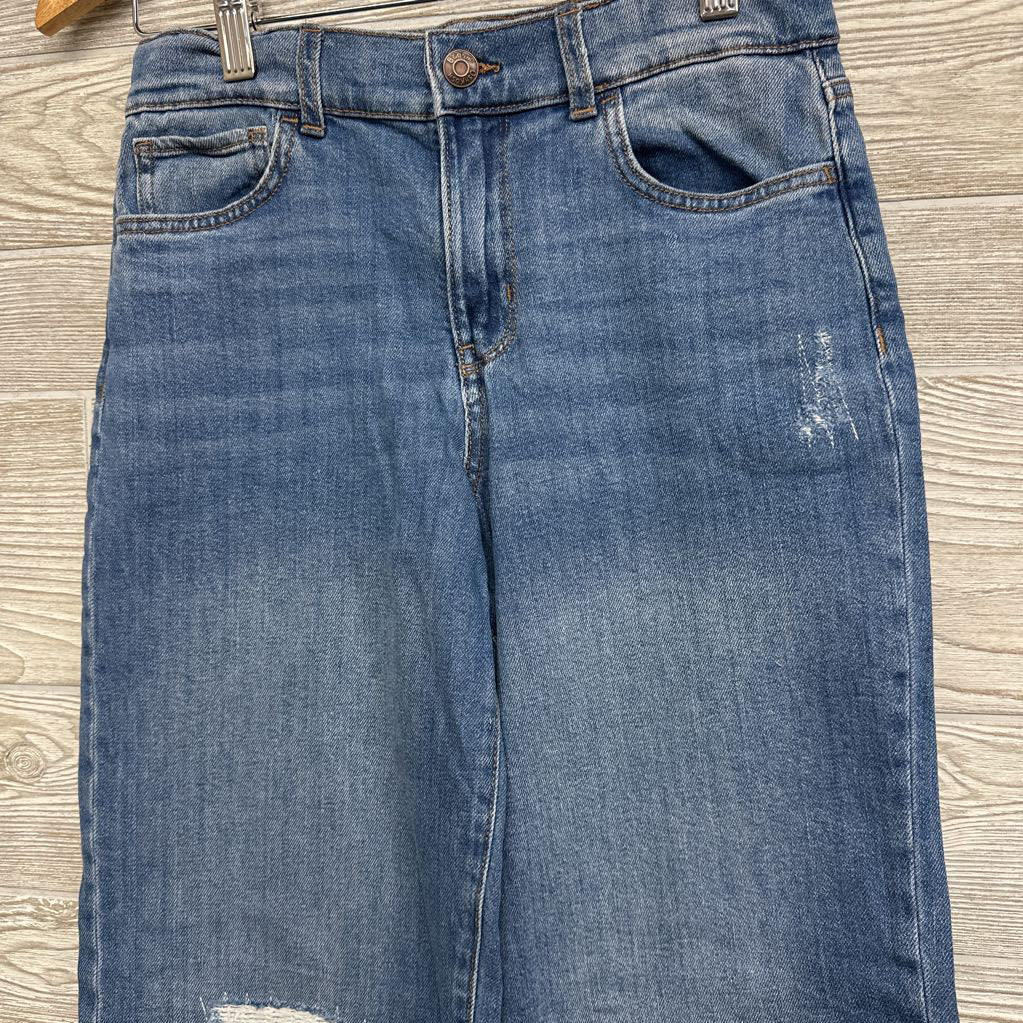 Wide Leg Jeans Frayed 12
