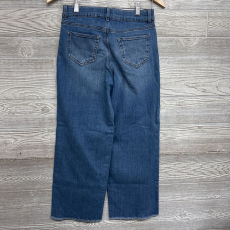 Wide Leg Jeans Frayed 12