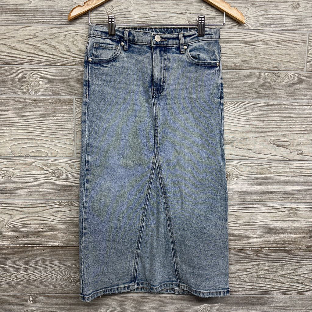 Denim Midi Skirt 10-12