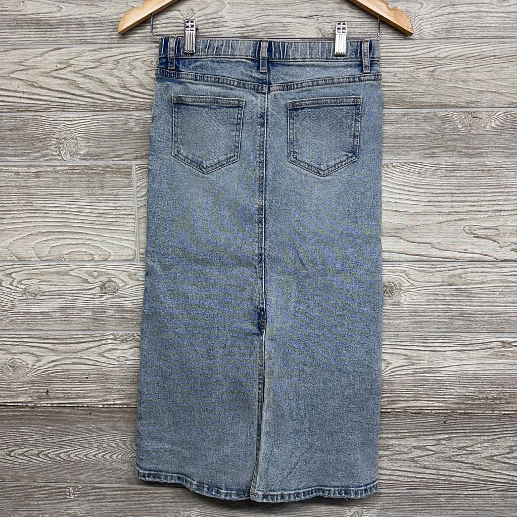Denim Midi Skirt 10-12