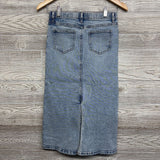 Denim Midi Skirt 10-12