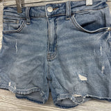 Distressed Denim Shorts 10-12