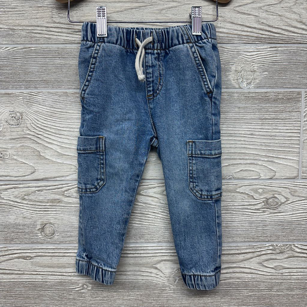 Denim Drawstring Joggers 18M
