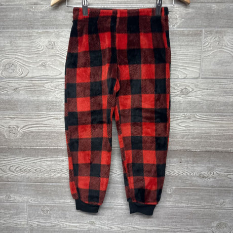 2 Pc LS Plush PJs Buffalo Plaid 8