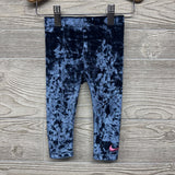 LS Shirt Swoosh & Crushed Velvet Leggings 12M