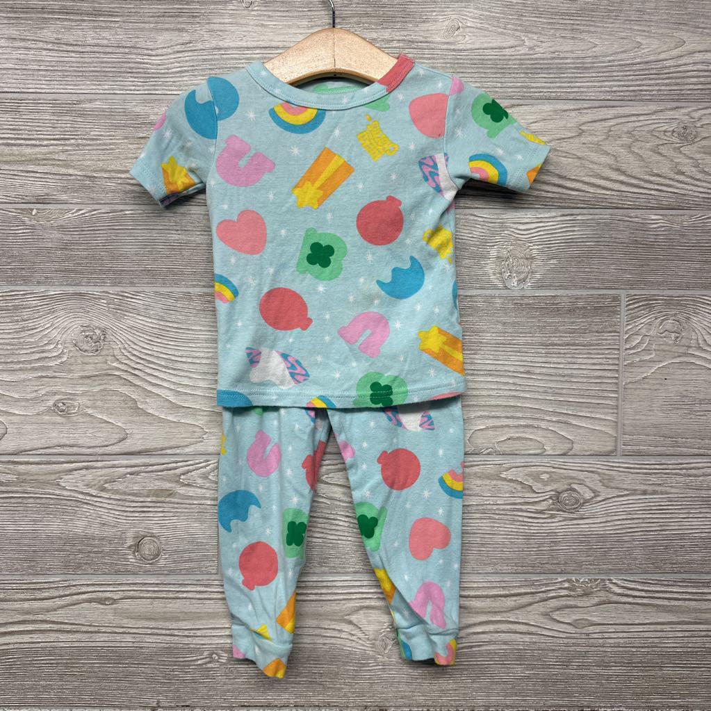 2 Pc PJs Marshmallows 3T