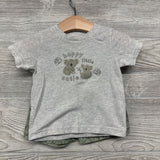 Shirt Happy Little Cutie & Pull On Shorts Leaves 12M