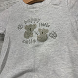 Shirt Happy Little Cutie & Pull On Shorts Leaves 12M