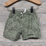Shirt Happy Little Cutie & Pull On Shorts Leaves 12M