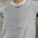 Bodysuit Stripes & Pull On Shorts 6M