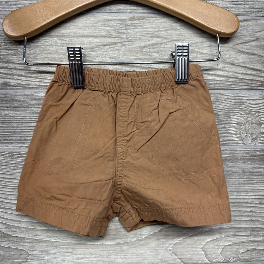 Bodysuit Stripes & Pull On Shorts 6M
