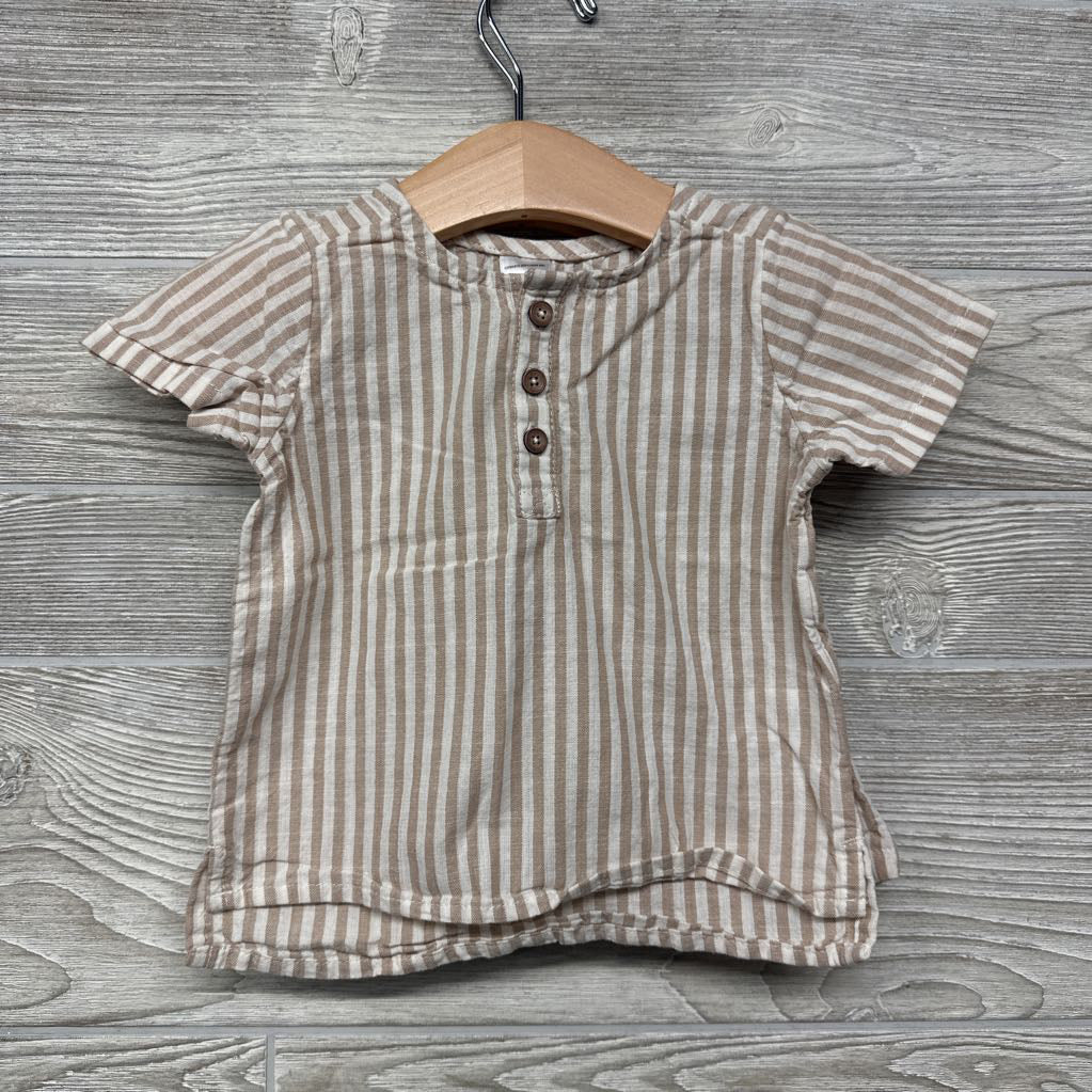 Henley Shirt & Harem Shorts Stripes 12M