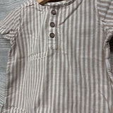 Henley Shirt & Harem Shorts Stripes 12M