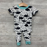 2 Pc PJs Sharks Fish 12M
