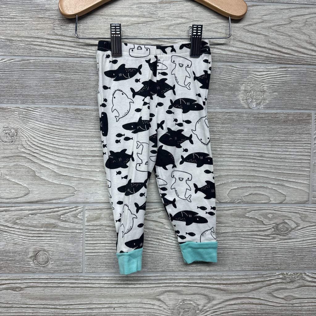 2 Pc PJs Sharks Fish 12M