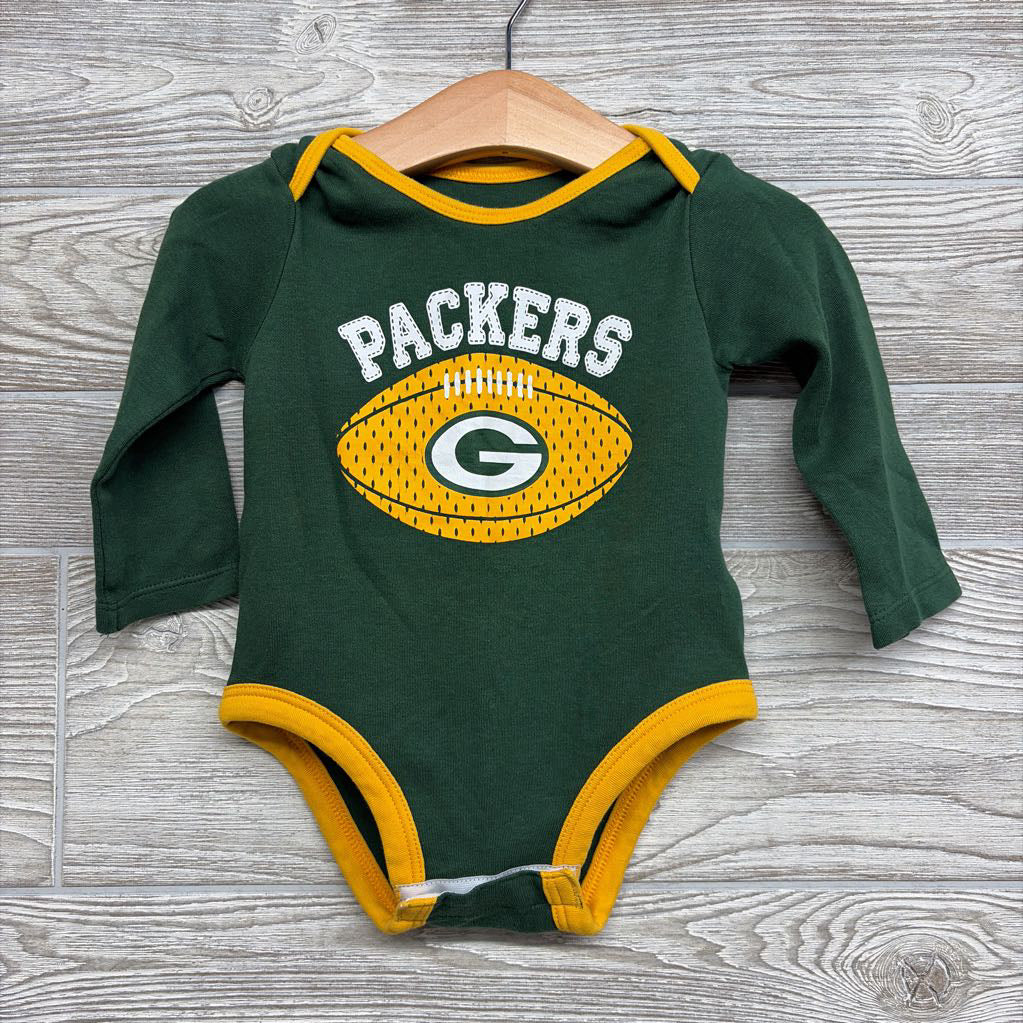 LS Bodysuit Green Bay Packers Football 12M