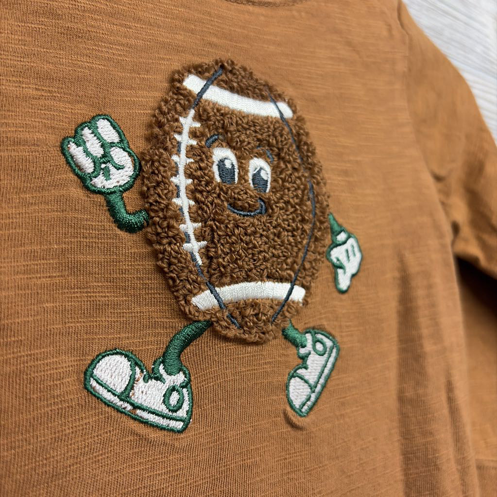 LS Bodysuit Football 12M
