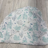 Muslin Bassinet Sheet Flowers