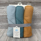 NEW 3 Pk Hooded Towel