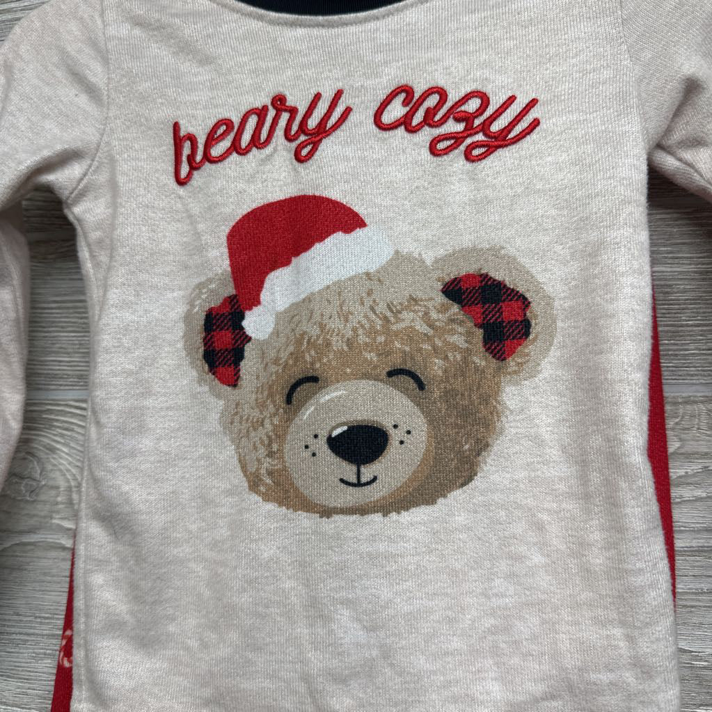 2 Pc LS PJs Beary Cozy Bears 3T