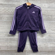 Full Zip Active Hoodie & Joggers 3 Stripes 3T