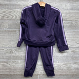 Full Zip Active Hoodie & Joggers 3 Stripes 3T