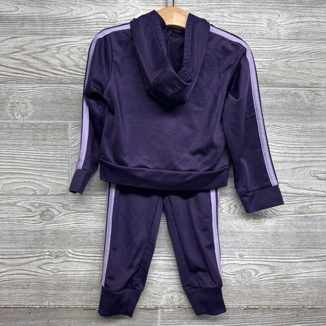 Full Zip Active Hoodie & Joggers 3 Stripes 3T